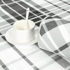 Washable Rug, Soft Low Pile Plaid Area Carpet, Non Slip Accent Throw Rug for Living Room Bedroom Dining Room Playroom Farmhouse - 3 of 4