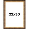 PosterPalooza | Museum Gold Picture Frame - UV Acrylic, Foam Board Backing, Hanging Hardware - 2 of 4