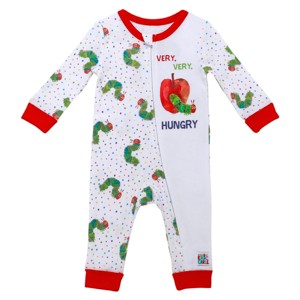 World of Eric Carle One Piece Baby Zippered Coverall Pajamas - 1 of 1
