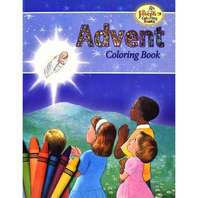 Coloring Book about Advent - by  Michael Goode & Margaret Skelly (Paperback)