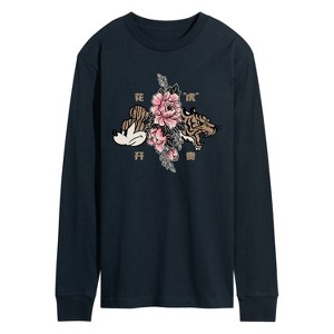 Men's - Disney - Mickey Year of The Tiger Design Long Sleeve Graphic T-Shirt - 1 of 4