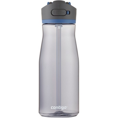 Contigo 32oz Ashland Chill Autospout Stainless Steel Water Bottle Blue Corn