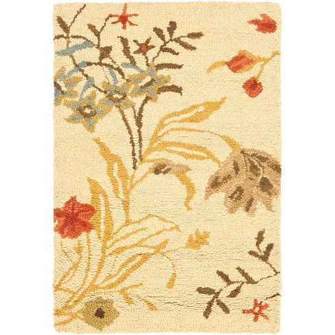 SAFAVIEH Blossom BLM916A Hand-hooked Beige / Multi Rug 2' 3 x 8', 2' 3 x  8' - Fred Meyer