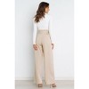 Women's High - Waisted Wide - Leg Pants for Office Commute, Elegant and Comfortable Casual Trousers - 2 of 4