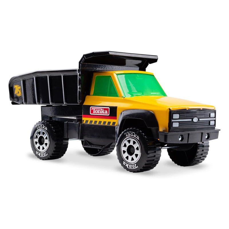 Tonka Steel Classics 75 Years Commemorative Quarry Dump Truck with Black Bed 06171, 1 of 5