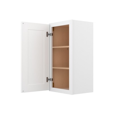 HOMLUX Easy-DIY Shaker White Ready to Assemble Wall Kitchen Cabinet