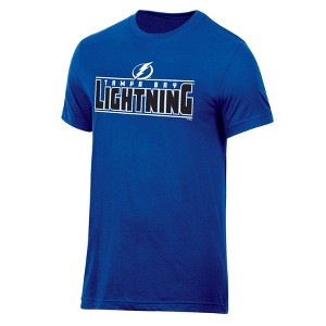 NHL Tampa Bay Lightning Men's Short Sleeve T-Shirt - 1 of 3