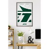 Trends International NFL New York Jets - Logo 25 Framed Wall Poster Prints - 2 of 4