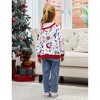 PATPAT Stitch Family Matching Christmas Hooded Sweatshirt Stitch Snow Pattern Long Sleeve Pullover Hoodies - 4 of 4