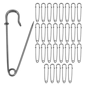 Unique Bargains Durable Sewing Upholstery Spring Lock Blanket Bulk Large Safety Pins 30 Pcs - 1 of 4