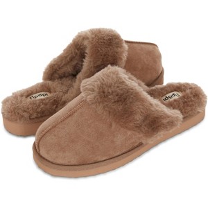 Floopi Women's Vegan Suede EVA Scuff Slipper - 1 of 4