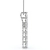 Pompeii3 2Ct TW Diamond Cross Women's Necklace 14k Gold Lab Created - 2 of 4