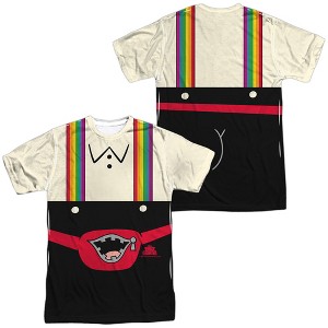 Men's Uncle Grandpa (Front Back Print) Short Sleeve Costume T-Shirt - 1 of 4