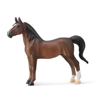 Breyer Animal Creations Breyer CollectA 1:18 Scale Model Horse | American Saddlebred Stallion