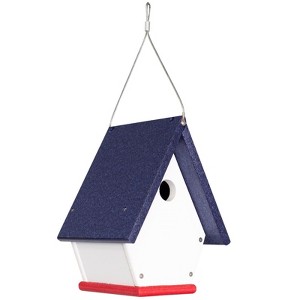 JCS Wildlife Wren, Chickadee, and Warbler Chateau Birdhouse - 1 of 4