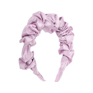 Unique Bargains Women's Faux Silk Pleats Headband 1 Pc - 1 of 4