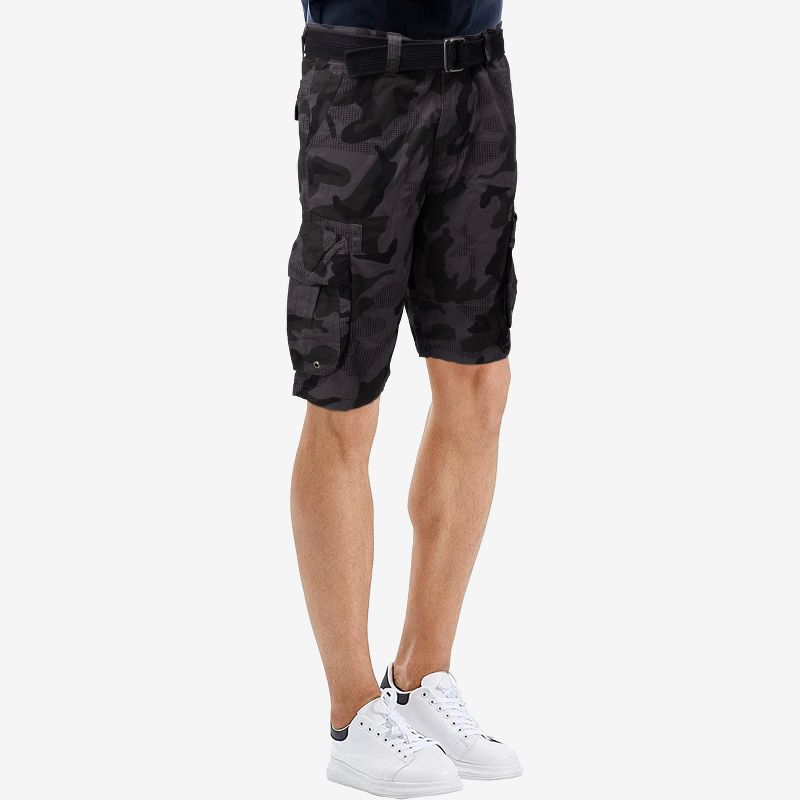 RAW X Men's 12.5" Classic Fit Cargo Shorts, 3 of 4