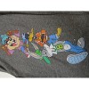 Looney Tunes 90s Hip Hop Character Group Mens Grey Sleep Pajama Pants - 2 of 3