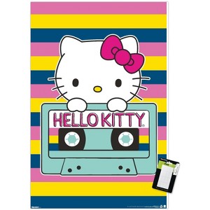 Trends International Hello Kitty: 2016 General - Vintage Cassette Tape Unframed Wall Poster Prints - 1 of 4