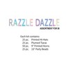 Beistle New Year Razzle Dazzle Asst for 50 Multicolored - 2 of 2