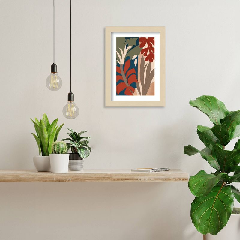 Amanti Art Botanical Impression No 1 by Treechild Wood Framed Wall Art Print, 5 of 7