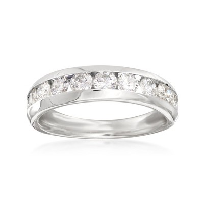 Ross-Simons 1.00 ct. t.w. Diamond Wedding Ring in 14kt White Gold