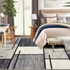 Washable Living Room Rug Modern Geometric Rug - 4 of 4