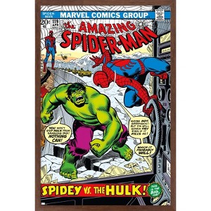 Trends International Marvel Comics Spider-Man - The Amazing Spider-Man #119 Framed Wall Poster Prints - 1 of 4