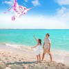 Joyfy 43.3'' Giant Pink Unicorn Kite - Easy to Fly Large Beach Kite for Kids and Adults with 262.5 ft String, Outdoor Games and Activities - 4 of 4