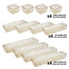 Trio Home Draw Organizers, 3 Versatile Sizes, Storage Bins for Makeup, Bedroom, Kitchen, Office, Bathroom and Vanity Drawer Organizer - 3 of 4