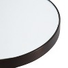 Kate and Laurel Hescott Mirrored Drink Table, 10x10x24, Bronze - 3 of 4