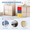 JOYMOR Toddlers 1-3 6-Piece Soft Play Climbing Set with Foldable Long Slide Foam Blocks - 4 of 4