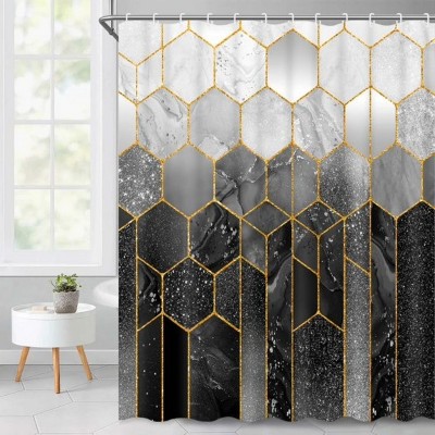 LunaLulinlk Shower Curtain with Hooks