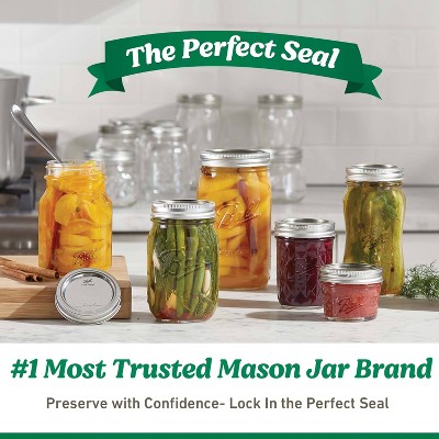 Ball 4-Pack Clear Glass 16oz Anniversary Mason Jars