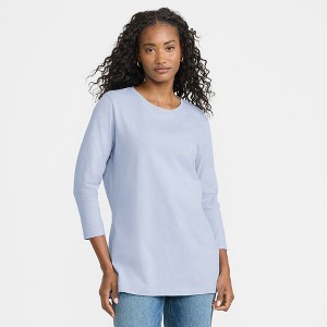 Lands' End Women's Cotton Supima Tunic - 1 of 4