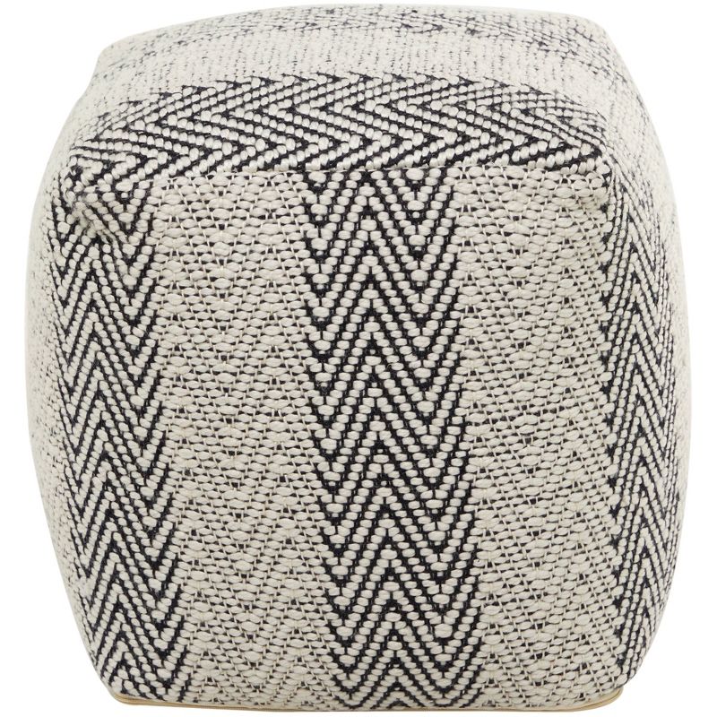 Bohemian Indoor/Outdoor Fabric Pouf - Olivia & May, 3 of 11