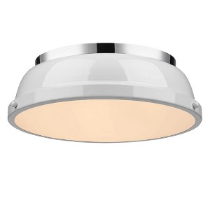 Golden Lighting Duncan Flush Mount - 14" - 1 of 1