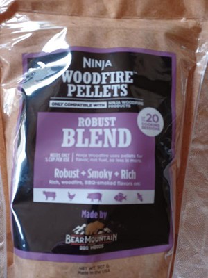 Ninja XSKOP2RL Woodfire Pellets, All Purpose Blend 2-lb Bag, up to 20  Cooking Sessions, 100% Real Wood Pellets, Only Compatible with Ninja  Woodfire