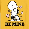 Boys' - Peanuts - Be Mine Short Sleeve Graphic T-Shirt - 2 of 4