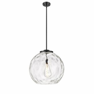 Athens Water Glass - 1 Light Pendant In Industrial Style-19.5 Inches Tall and 17.88 Inches Wide - 1 of 1