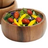 Frieling Acacia Wood Calabash Bowl, Small 2.5-Inch x 7-Inch Diameter - 2 of 4