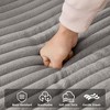TiramisuBest 110" L-Shaped Modular Foam Sofa with Right Chaise, Plush Upholstery, Space-Saving, Spring-Free & Kid-Friendly, Green - 4 of 4