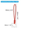 Unique Bargains Braided Wrist Polyester Keychain Wallets Badge Lanyards with Hook 2 Pcs - 2 of 4