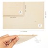 LotFancy 14 Pcs Blank Plywood Unfinished Basswood Sheets for Crafts,12Pc 6"x4"x1/16", 2Pc 12"x8"x1/16" - 2 of 4