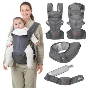 BabbleRoo Baby Carrier 6-in-1 Toddler Carrier with Hip Seat - 1 of 1