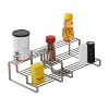 Hone-Can-Do Flat Wire Expandable Spice Rack - Gray - image 2 of 4
