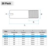 Unique Bargains 304 Stainless Steel Durable Multipurpose Precision Structure Mechanical Fasteners - 3 of 4