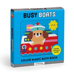 Busy Boats Color Magic Bath Book - by  Mudpuppy (Hardcover) - 1 of 1
