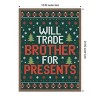 Amanti Art Will Trade Brother for Presents by Andreas Magnusson Canvas Wall Art Print Framed - 3 of 4