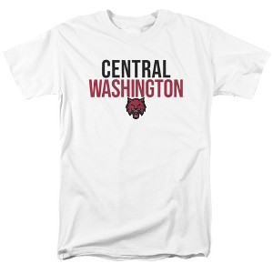 Men's Central Washington University Official Stacked T-Shirt - 1 of 4